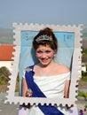 Queen of England stamp