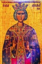 Queen Helena Golden Icon Saint George Church Madaba Jordan