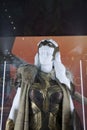 Queen Hippolyta costume on display at NY Comic Con