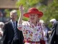 Queen Margrethe the 2nd Royalty Free Stock Photo