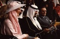 Queen Margrethe II and Prince Henrik visit Saudi Arabia Royalty Free Stock Photo