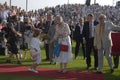 QUEEN MARGRETHE AND PRINCE HENRIK Royalty Free Stock Photo