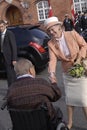 QUEEN MARGRETHE & PRINCE HENRIK Royalty Free Stock Photo