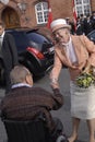 QUEEN MARGRETHE & PRINCE HENRIK Royalty Free Stock Photo