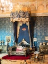 Queen Maria Pia bedroom Royalty Free Stock Photo
