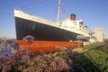 The Queen Mary cruise ship in Long Beach, California