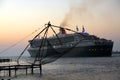 Queen Mary 2 at Fort Kochi