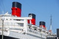 Queen Mary at Long Beach city, California, USA Royalty Free Stock Photo