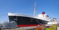 Queen Mary at Long Beach city, California, USA Royalty Free Stock Photo