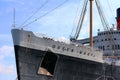 Queen Mary in Long Beach, CA Royalty Free Stock Photo