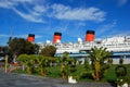 Queen Mary in Long Beach, California, USA Royalty Free Stock Photo