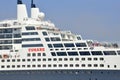 Queen Mary 2 ocean liner Royalty Free Stock Photo