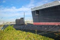 Queen Mary and Russian Scorpion in Long Beach