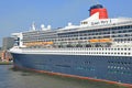 Queen Mary 2 worlds famous ocean liner Royalty Free Stock Photo