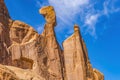 Queen Nefertiti Rock Park Avenue Section Arches National Park Moab Utah Royalty Free Stock Photo