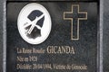 Queen Rosalie Gicanda grave
