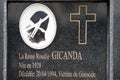 Queen Rosalie Gicanda grave Royalty Free Stock Photo