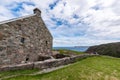 Queen`s Artillery Battery on Signal Hill, St. John`s Newfoundland. Royalty Free Stock Photo