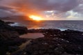 Queen`s Bath on the island of Kauai, Hawaii