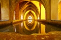 Queen's Baths in Reales Alcazares, Seville Royalty Free Stock Photo