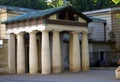 The Queen's Gallery entrance, Buckingham Palace in London, England, Europe Royalty Free Stock Photo