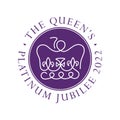 The Queen's Platinum Jubilee anniversary celebration background