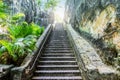 Queen`s Staircase in Nassau, Bahamas. Royalty Free Stock Photo