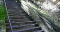 Queen`s Staircase in solid Limestone