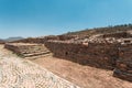 Queen of Sheba palace ruins in Aksum, Axum civilization, Ethiopia