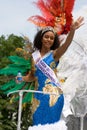 Queen of the summer carnaval Royalty Free Stock Photo