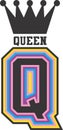 Queen Vector design clipart