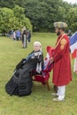 `Queen Victoria and Abdul` at Victorias Garden Party in Osborne House