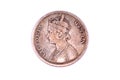 Queen Victoria coin Royalty Free Stock Photo