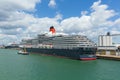 Queen Victoria cruise ship at Southampton Docks England UK Royalty Free Stock Photo