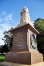 Queen victoria and emperor monument in garden at Kings Park and Botanic Garden in Perth, Australia Royalty Free Stock Photo