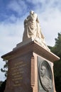 Queen victoria and emperor monument in garden at Kings Park and Botanic Garden in Perth, Australia Royalty Free Stock Photo