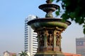 Queen Victoria Fountain at Merdeka Square, Kuala Lumper Malaysia.