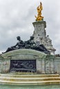 Queen Victoria Memorial in front of Buckingham Palace, London, England Royalty Free Stock Photo