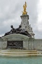 Queen Victoria Memorial in front of Buckingham Palace, London, England, United Kingdom Royalty Free Stock Photo