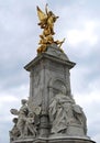 Queen Victoria memorial statue in London, England Royalty Free Stock Photo