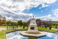 Queen Victoria monument at Kensigton palace Royalty Free Stock Photo