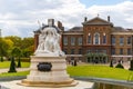 Queen Victoria monument at Kensigton palace Royalty Free Stock Photo