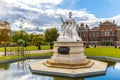 Queen Victoria monument at Kensigton palace Royalty Free Stock Photo