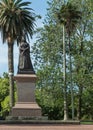 Queen Victoria statue in Albert Park, Auckland. Royalty Free Stock Photo