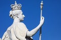 Queen Victoria Statue in Kensington Gardens Royalty Free Stock Photo