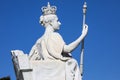 Queen Victoria Statue in Kensington Gardens Royalty Free Stock Photo