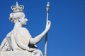 Queen Victoria Statue in Kensington Gardens Royalty Free Stock Photo