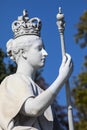 Queen Victoria Statue in Kensington Gardens Royalty Free Stock Photo