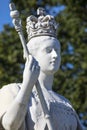 Queen Victoria Statue in Kensington Gardens Royalty Free Stock Photo