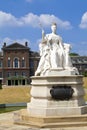 Queen Victoria Statue at Kensington Palace in London Royalty Free Stock Photo